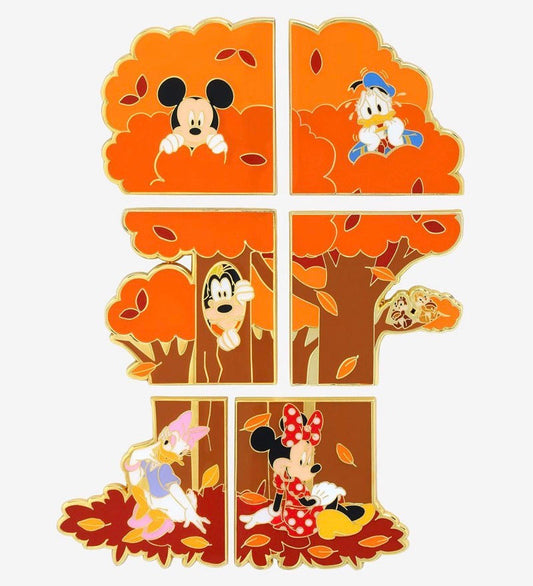 Mickey Mouse & Friends Character Tree Disney Pin Set at BoxLunch