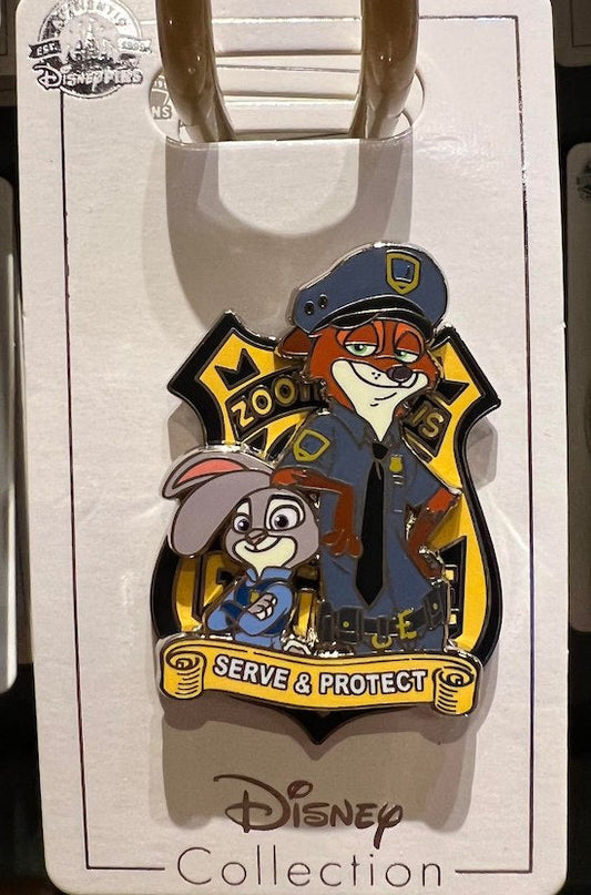 Nick Wilde and Judy Hopps 2022 Disney Pin