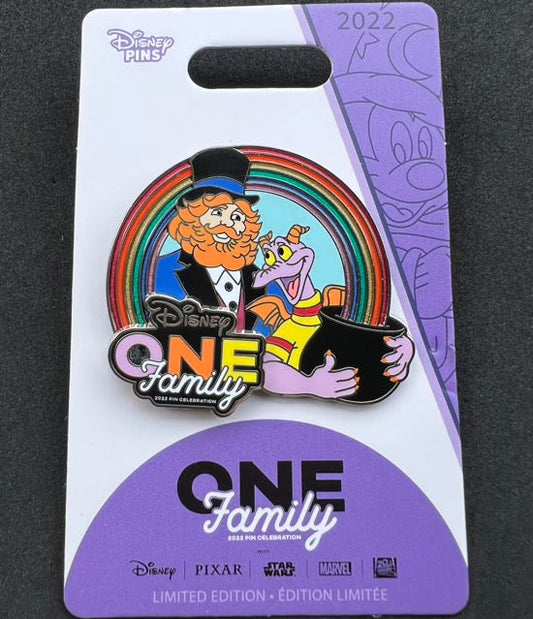 One Family 2022 Pin Event Welcome Pin