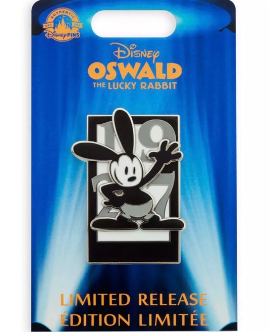 Oswald 95th Anniversary Limited Release Pin at shopDisney