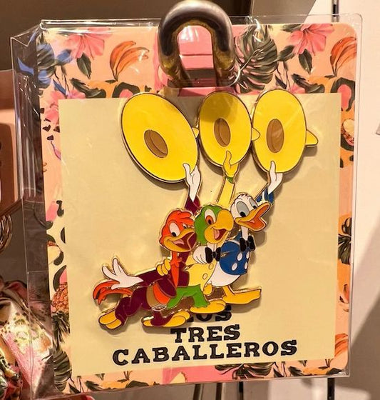 Three Caballeros 80th Anniversary Pin at Disney Store Japan