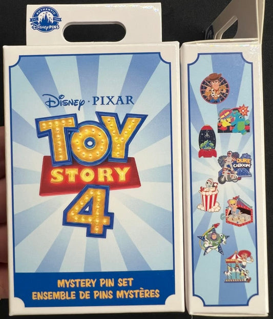 Toy Story 4 Mystery Pin Set at Disney Parks