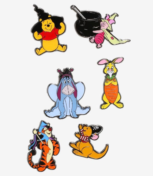 Winnie the Pooh Halloween Costumes Blind Box Disney Pins at Hot Topic