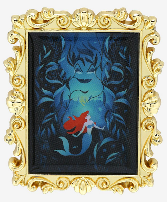 Ariel & Ursula Frame Enamel Pin at BoxLunch