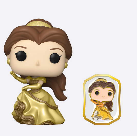 Belle POP! Funko with Exclusive Pin
