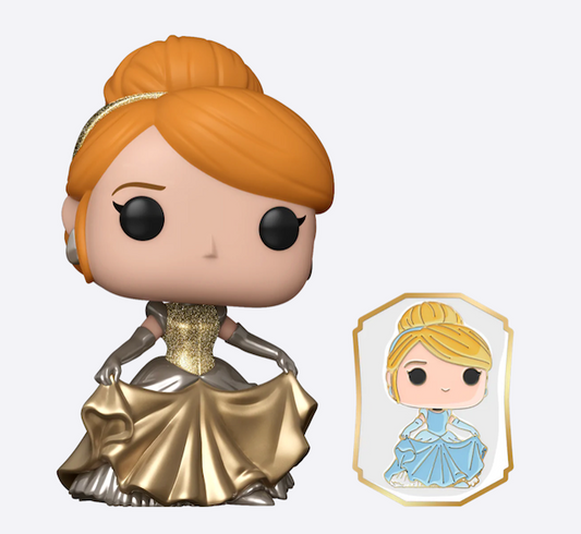 Cinderella POP! Funko with Exclusive Pin
