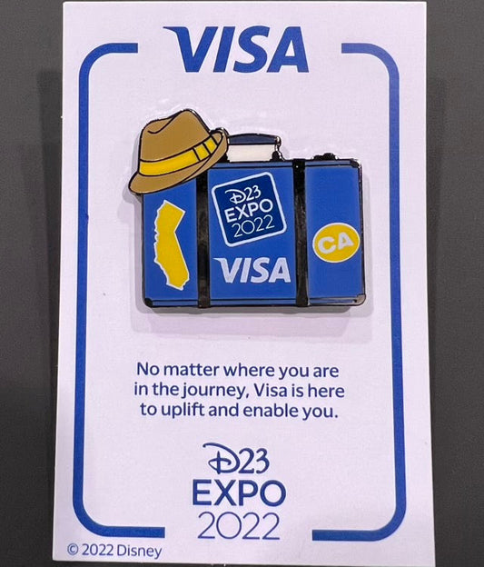 Disney Visa Pin - D23 Expo 2022