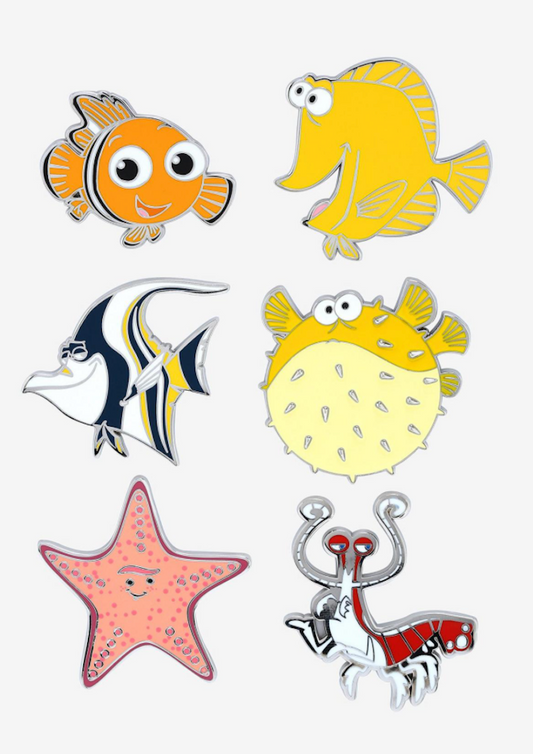 Finding Nemo Characters Blind Box Pin Set at BoxLunch