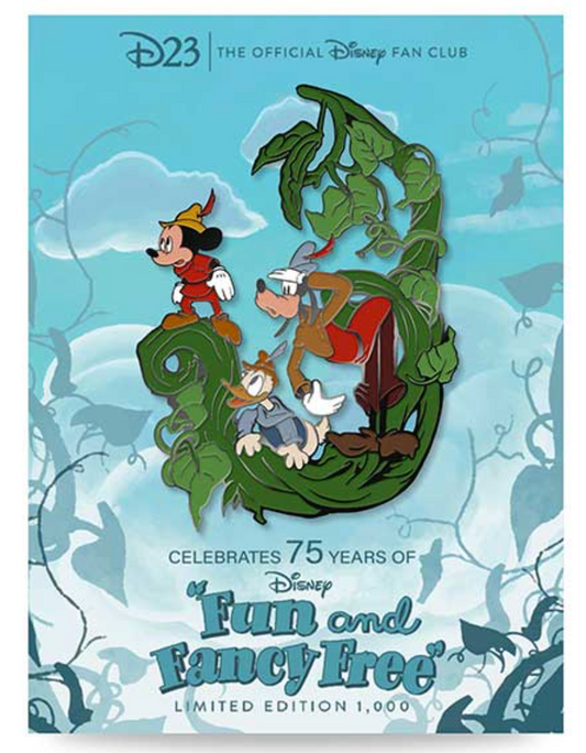 Fun & Fancy Free 75th Anniversary D23 Exclusive Pin