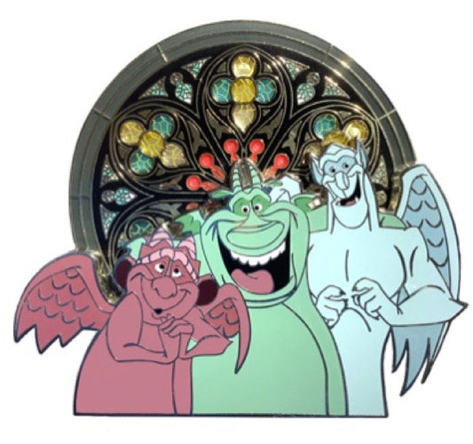 Gargoyles of Notre Dame Disney Pin - ArtLand