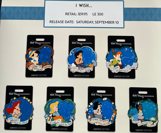 I Wish…. WDI Pin Series – D23 Expo 2022