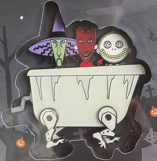 Lock, Shock & Barrel Tub LE 2,000 Loungefly Disney Pin