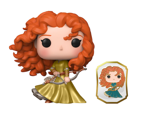 Merida POP! Funko with Exclusive Pin