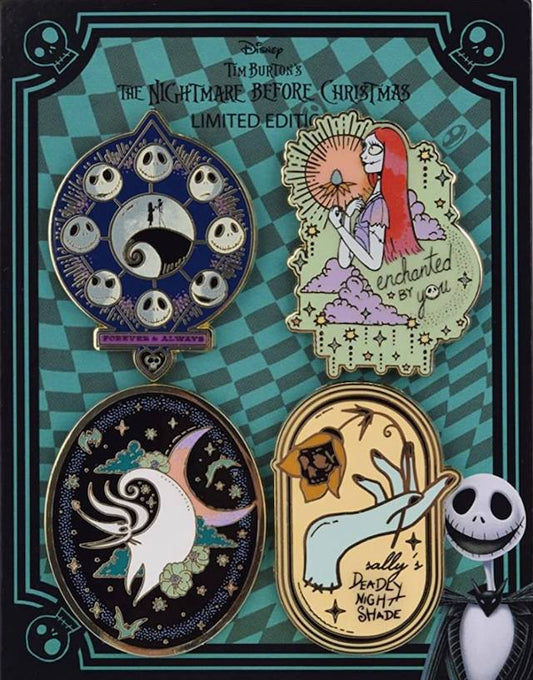 Nightmare Before Christmas Limited Edition Disney Pin Set at Amazon