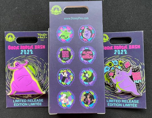 Oogie Boogie Bash 2022 Disney Pin Releases