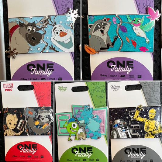 Pin Pals One Family 2022 Disney Pins - shopDisney