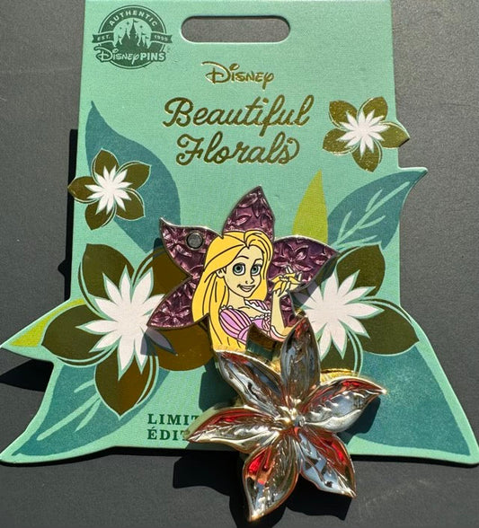 Rapunzel Beautiful Florals Disney Pin