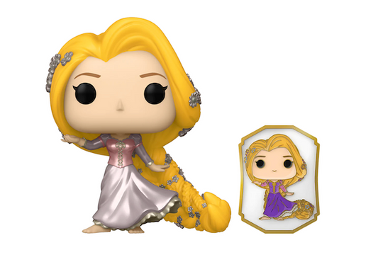 Rapunzel POP! Funko with Exclusive Pin