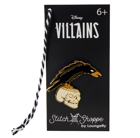 Raven Snow White Pin at Loungefly