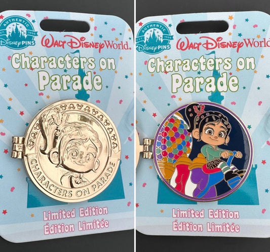 Vanellope Characters on Parade Disney Pin