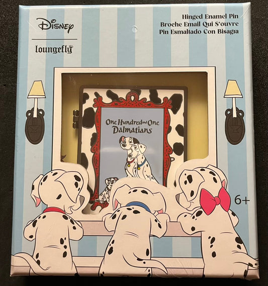 101 Dalmatians Book Limited Edition Loungefly Disney Pin