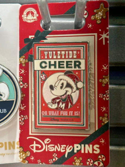 Christmas 2022 Disney Vacation Club Pin