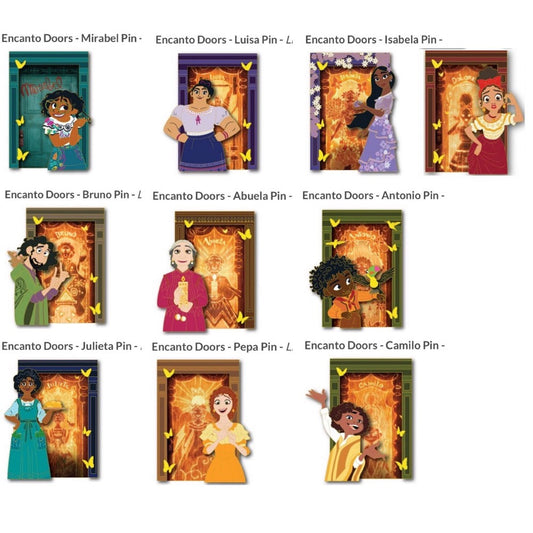 Encanto Doors Online Pin Release at Disney Studio Store Hollywood