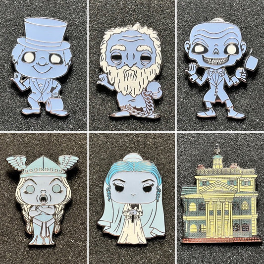 Funko Pop The Haunted Mansion Loungefly Blind Box Pins
