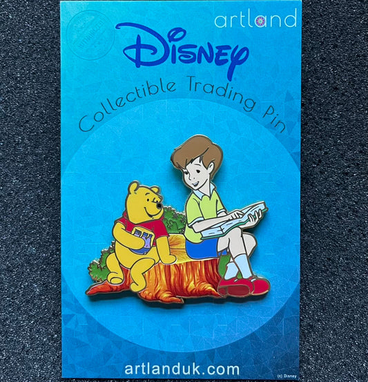 Pooh and Christopher Robin Disney Pin by ArtLand