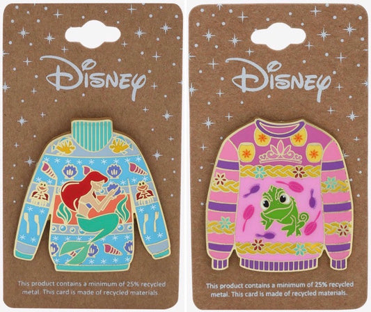 Christmas Ugly Sweater Disney Pins at BoxLunch