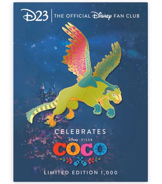 Coco 5th Anniversary D23 Gold Member Exclusive Disney Pin