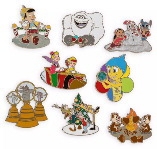 Disney Holiday 2022 Mystery Pins