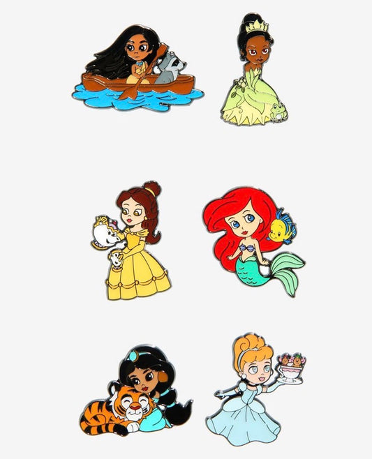 Disney Princess & Pals Blind Box Pin Set at Hot Topic