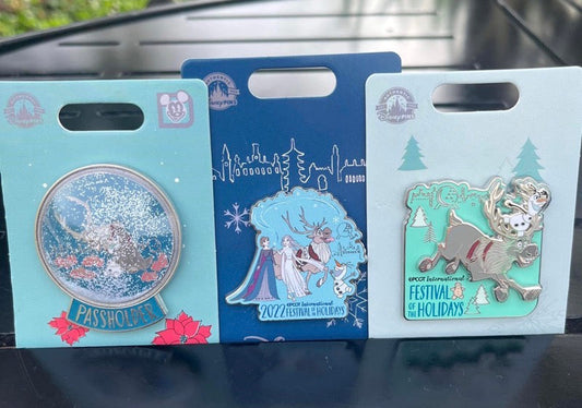 EPCOT International Festival of the Holidays 2022 Disney Pins