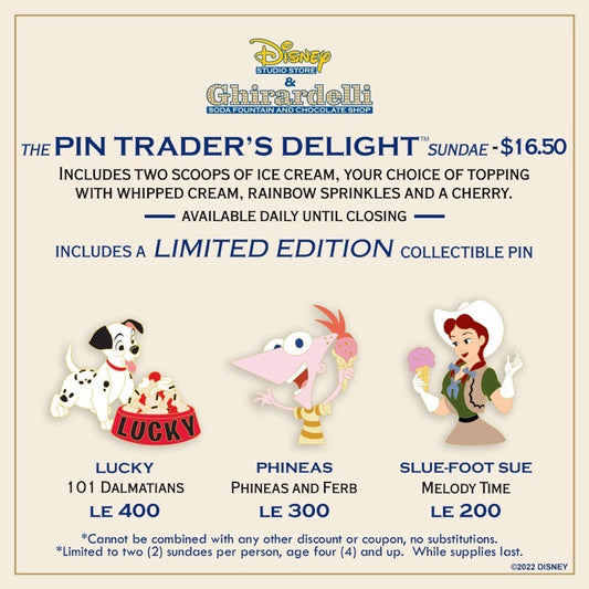 Lucky, Phineas & Slue-Foot Sue Pin Trader’s Delight – November 17, 2022