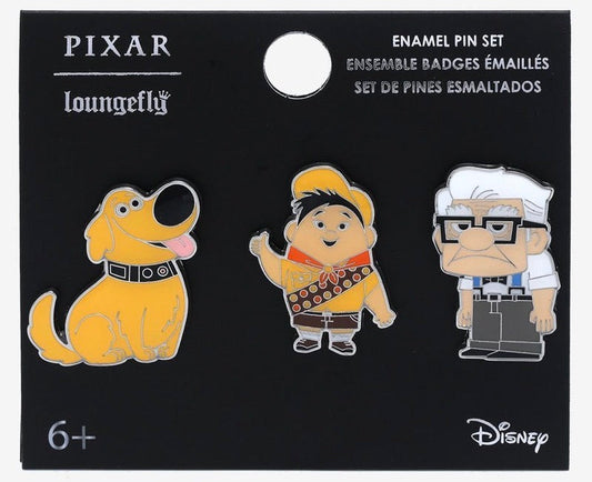 Russel, Carl, & Dug UP Pin Set - BoxLunch 2022