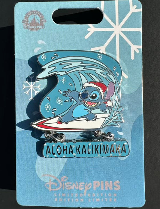 Stitch Aloha Kalikimaka 2022 Disney Pin
