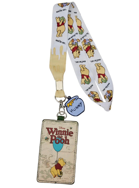 Winnie the Pooh Hunny Charm Loungefly Cardholder Lanyard