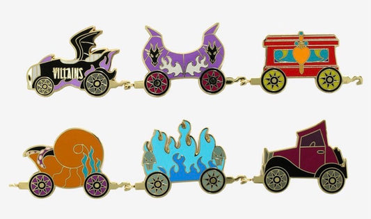 Disney Villains Train Set Blind Box Pin Set