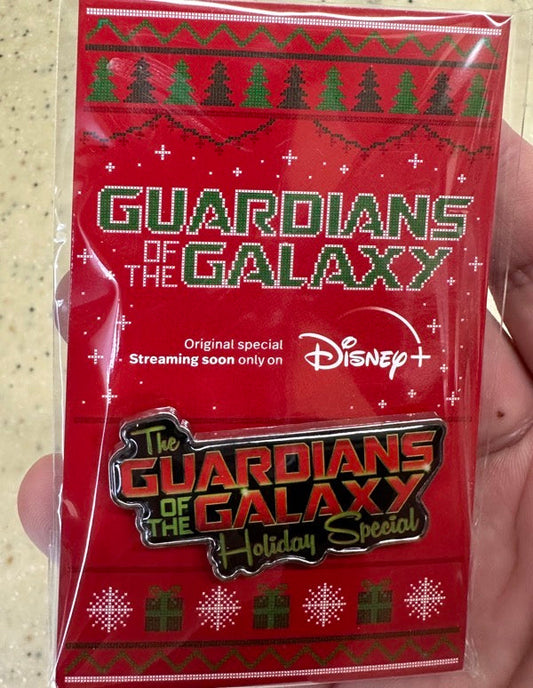 Guardians of the Galaxy Holiday Special Pin at EPCOT Cookie Stroll