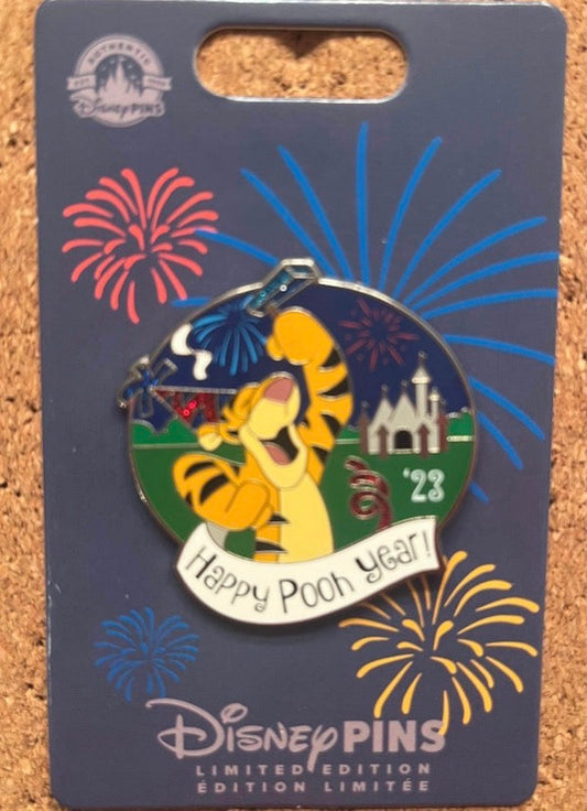 Happy New Year 2023 Walt Disney World Pin