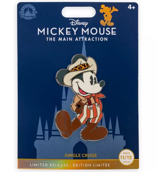 Jungle Cruise Mickey Mouse The Main Attraction Disney Pin