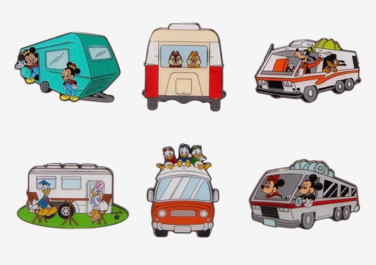 Mickey Mouse & Friends RV Blind Box Pin Set at Hot Topic