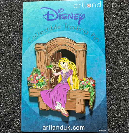 Rapunzel’s Window LE 200 ArtLand Disney Pin