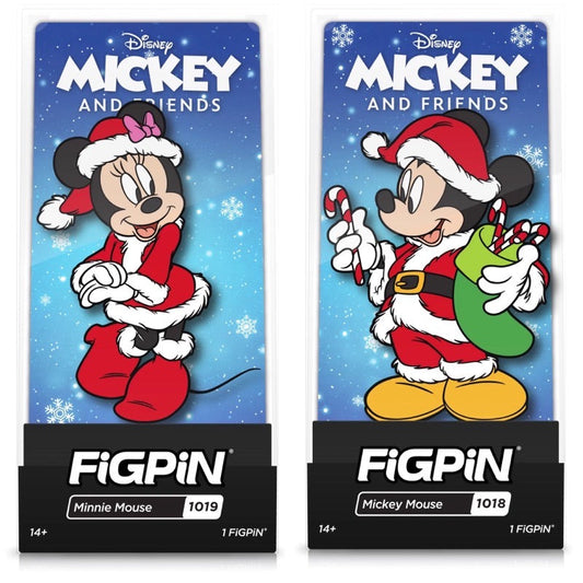 Santa Mickey & Minnie Holiday 2022 FiGPiN Releases
