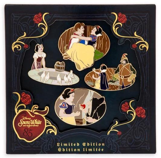 Snow White and the Seven Dwarfs 85th Anniversary Pin Set at shopDisney