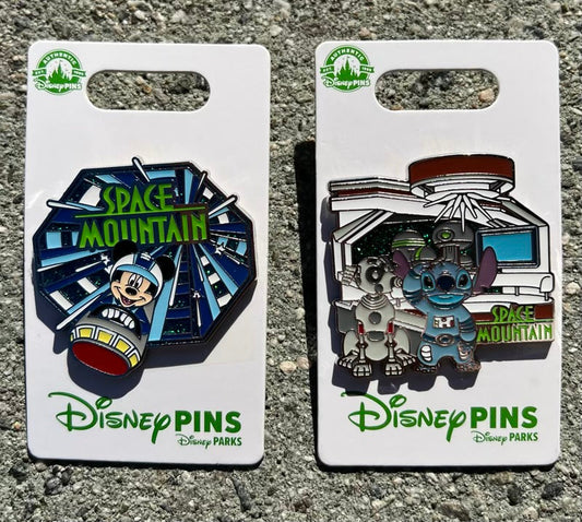 Space Mountain 2022 Disney Pins