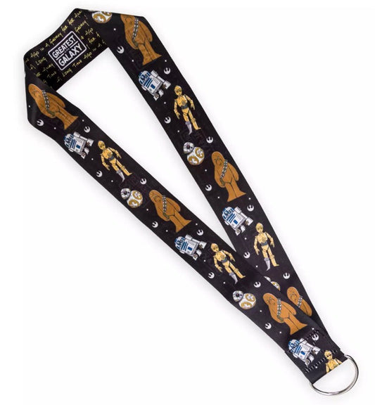 Star Wars Greatest in the Galaxy Wide Lanyard - shopDisney