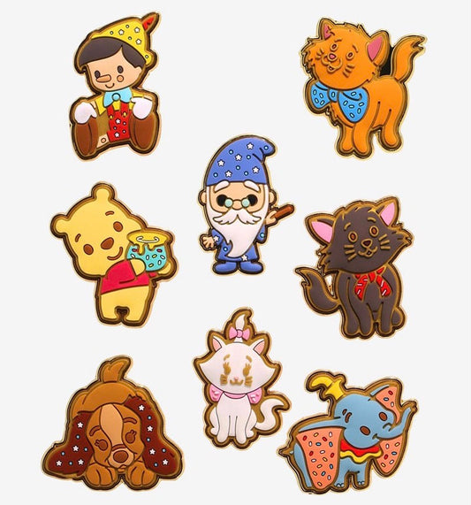 Sugar Cookie Portrait Blind Box Disney Pin Set at BoxLunch