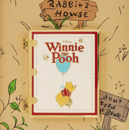 Winnie the Pooh Book LE 1800 Loungefly Disney Pin